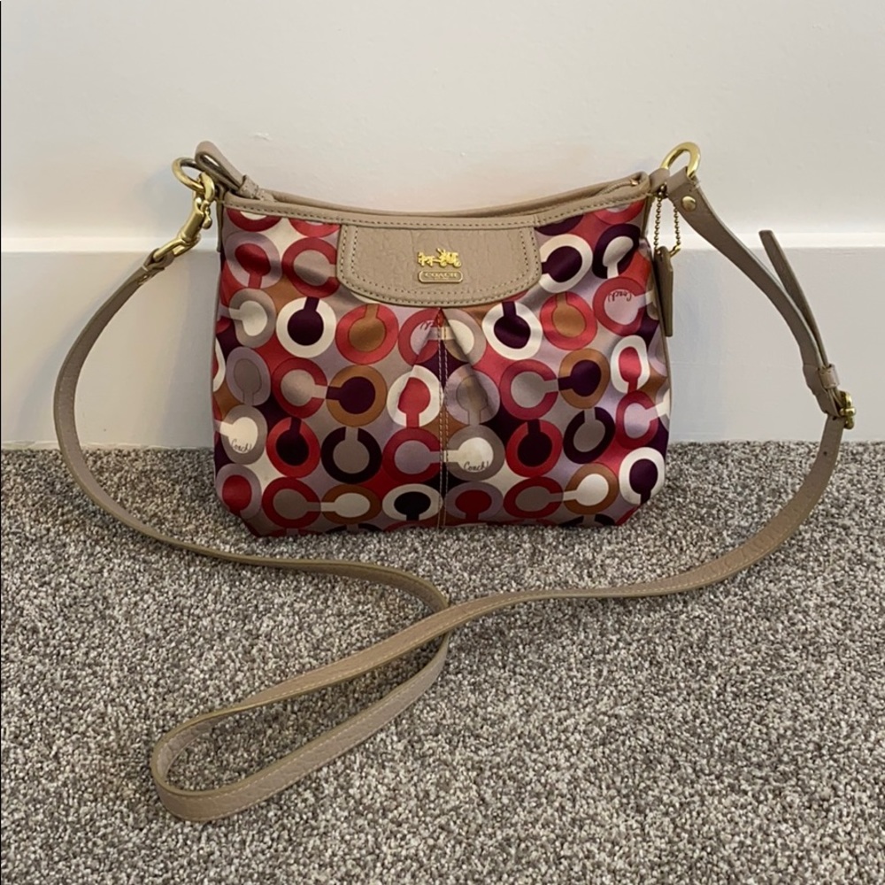 Coach Satin Crossbody Bag
